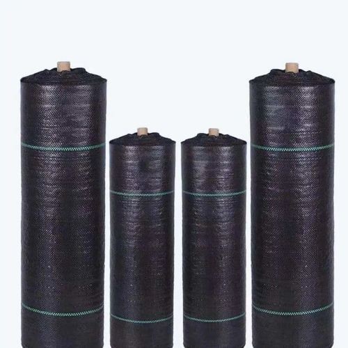 Black Plastic Weed Barrier