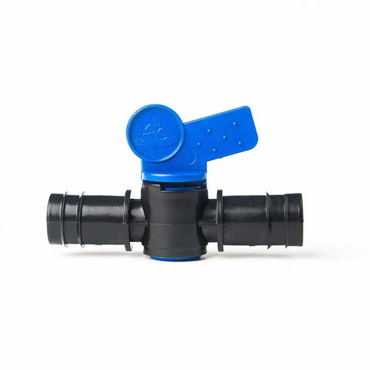 PE-pipe-straight-valve