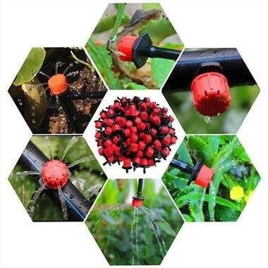 Émetteurs d'irrigation goutte à goutte réglables