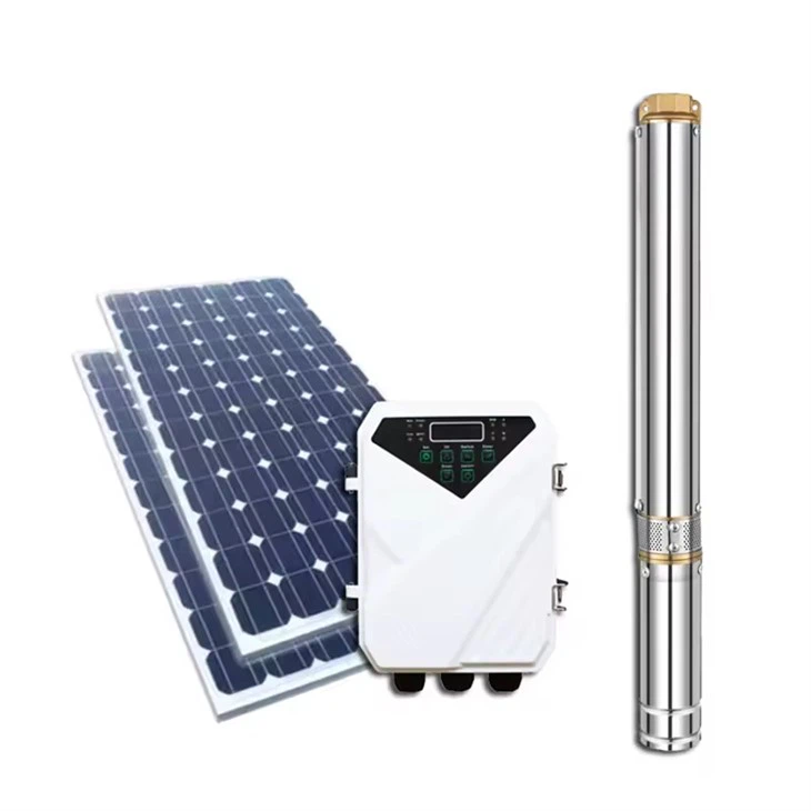 AC/DC Solar-Powered Pump System For 1 Hectare Irrigation