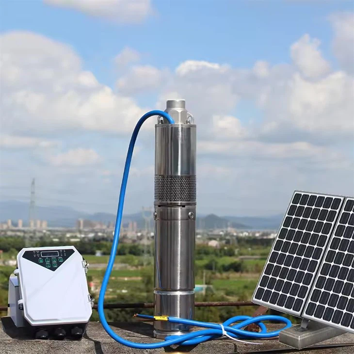 AC/DC Solar-Powered Pump System For 1 Hectare Irrigation